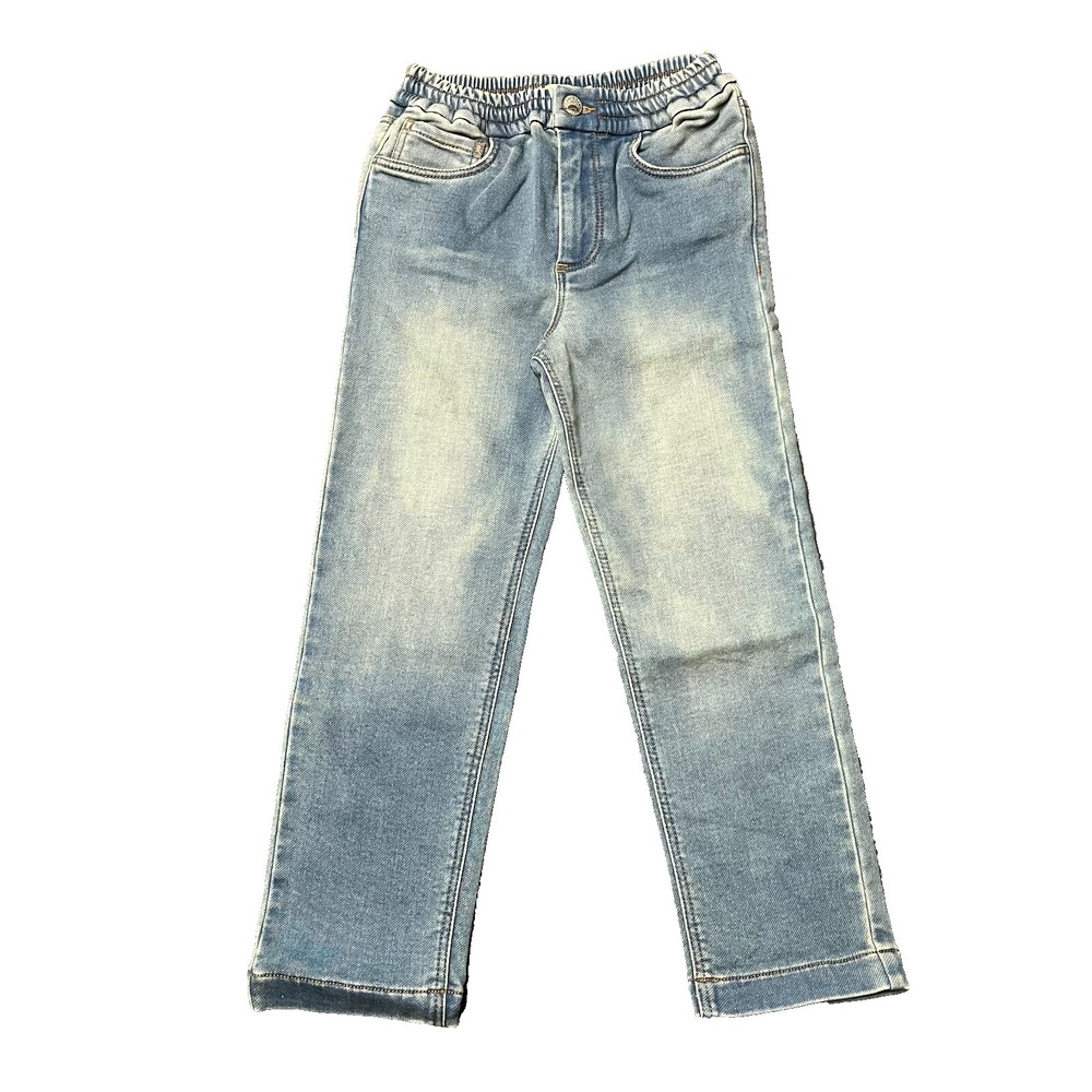 Faherty Stretch Terry Jeans Kids Size 6 Eastern‎ Shore 5 Pkt Design Cotton NWOT